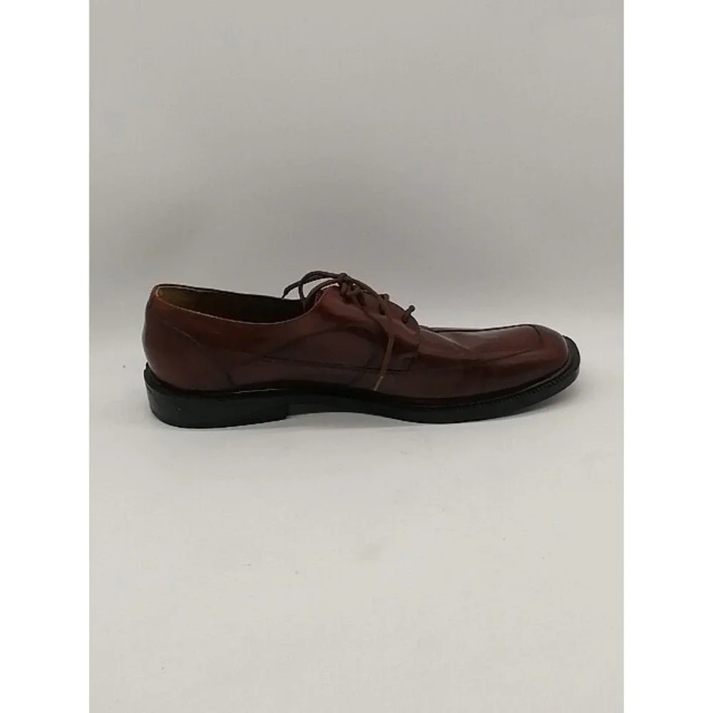 Stacy Adams Mens Oxfords Brown Leather Lace Up Dress Shoe Round Toe 12